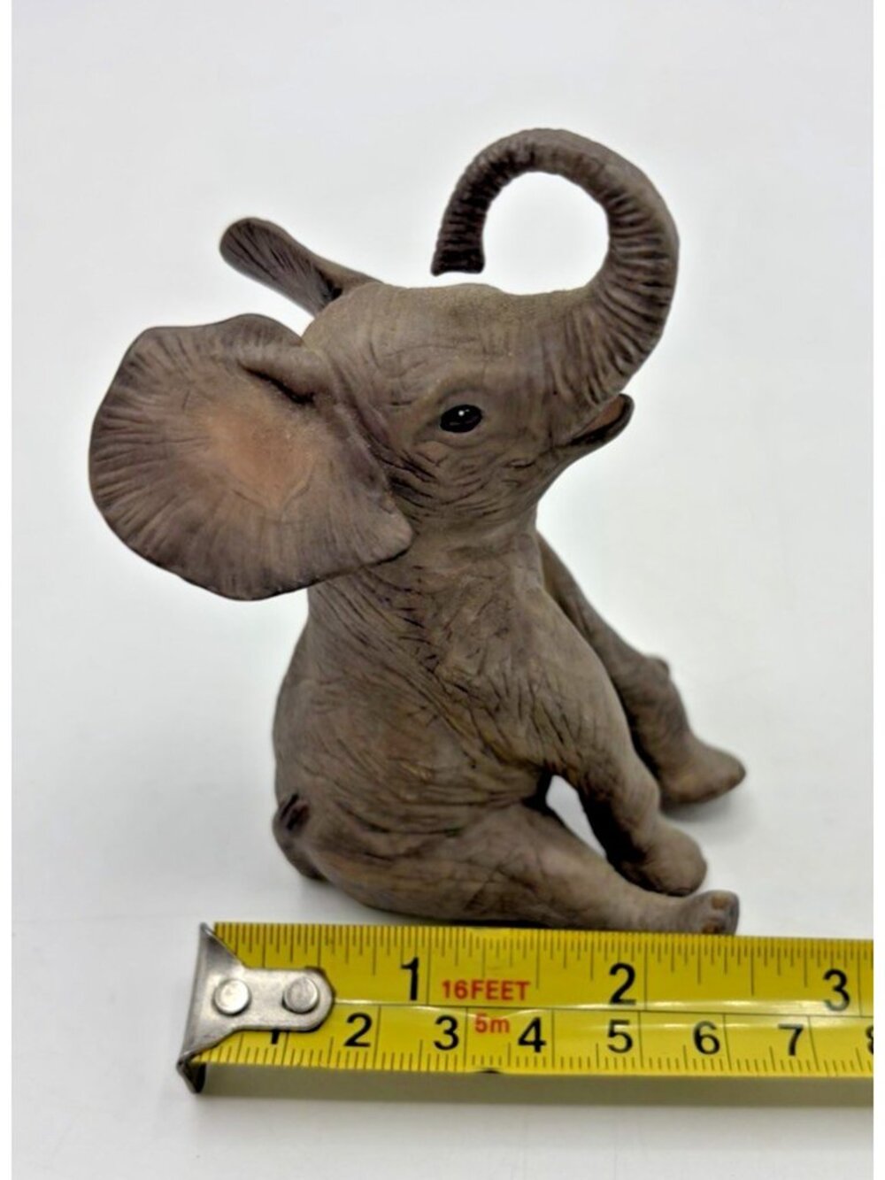 Vintage Lenox Smithsonian African Baby Elephant Showering Figurine 1993 - Picture 9 of 16